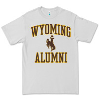 Dove Grey wyoming cowboys apparel alumni classic arch long sleeve t shirt Premium Tee - linhVisuals