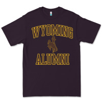 Plum wyoming cowboys apparel alumni classic arch long sleeve t shirt Premium Tee - linhVisuals