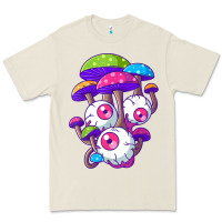 Bone psychedelic mushroom hippie magic fungus shrooms trance rave t shirt Premium Tee - linhVisuals