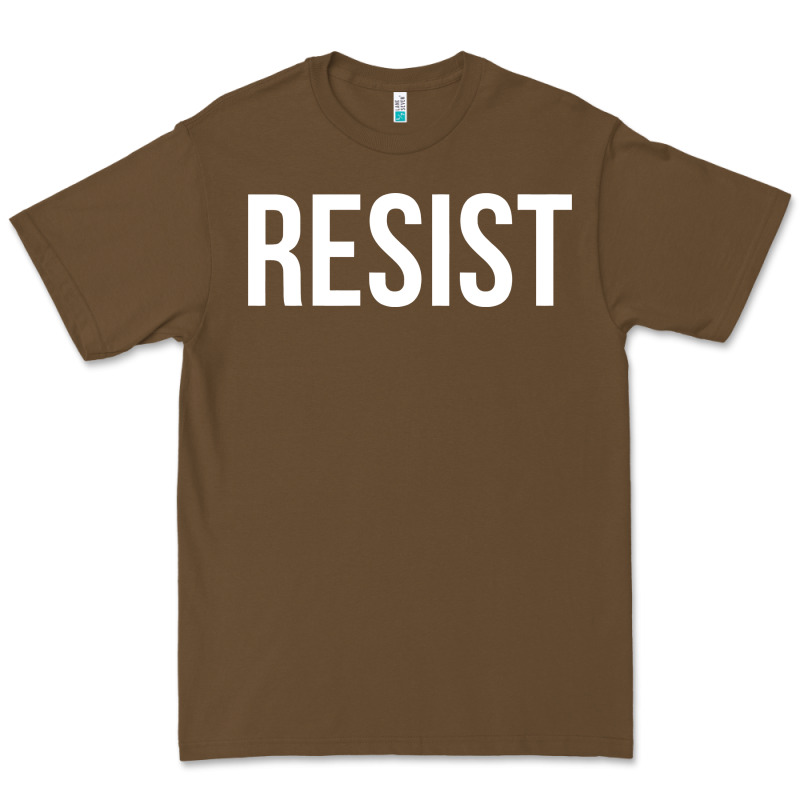 Resist Mens Premium Tee by linhVisuals | Teevron