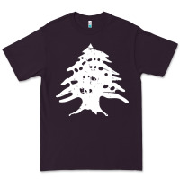 Plum retro lebanon cedar lebanese Premium Tee - linhVisuals