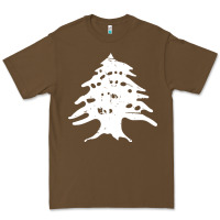 Cacao retro lebanon cedar lebanese Premium Tee - linhVisuals