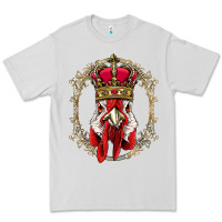 Chicken Chick King Chicken Wearing Crown Queen Chicken Animal 228 Roos Premium Tee | Teevron