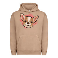 Pigment Burro chihuahua pink glitter Urban Hoodie - Jasminsmagicworld