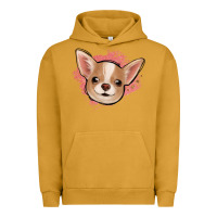 Pigment Peanut Butter chihuahua pink glitter Urban Hoodie - Jasminsmagicworld