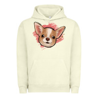 Pigment Pistachio chihuahua pink glitter Urban Hoodie - Jasminsmagicworld