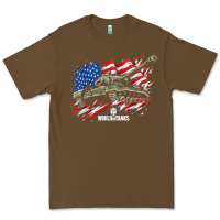 Cacao world of tanks veterans day collection (t26e3 eagle 7) t shirt Premium Tee - linhVisuals
