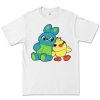 White bunny and ducky Premium Tee - linhVisuals