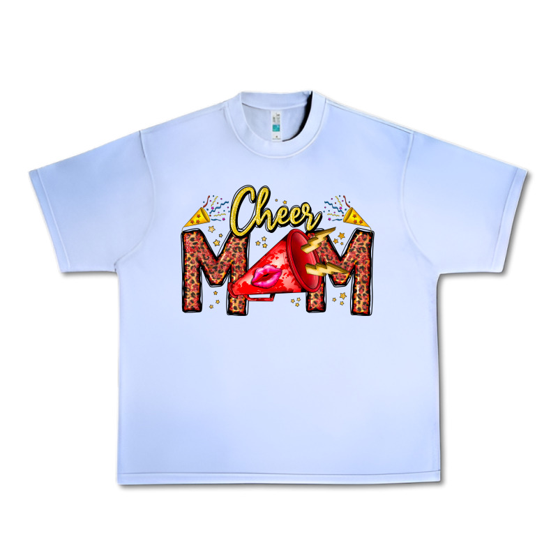 Cheer Mom Urban Heavy Tee by CowhideDigitalArt | Teevron