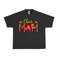 Pigment Black cheer mom Urban Heavy Tee - CowhideDigitalArt