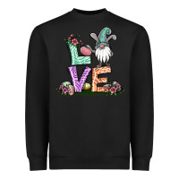 Black easter gnome easter bunny gnome Heavyweight Sweatshirt - Jasminsmagicworld