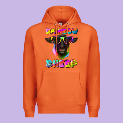 Rainbow Sheep Suffolk Sheep Premium Hoodie Designed By Artiststas