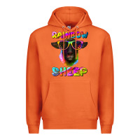 Carrot rainbow sheep suffolk sheep Premium Hoodie - Artiststas
