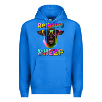 True Royal rainbow sheep suffolk sheep Premium Hoodie - Artiststas