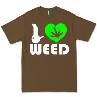 Cacao i love weed fun Premium Tee - linhVisuals