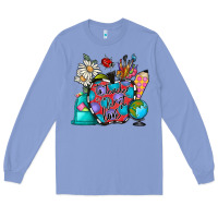 Colony Blue to teacher is to first love Long Sleeve Tee - CowhideDigitalArt