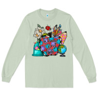 Matcha to teacher is to first love Long Sleeve Tee - CowhideDigitalArt