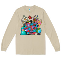 Mushroom to teacher is to first love Long Sleeve Tee - CowhideDigitalArt