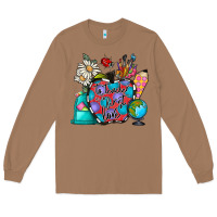 Toasted Coconut to teacher is to first love Long Sleeve Tee - CowhideDigitalArt