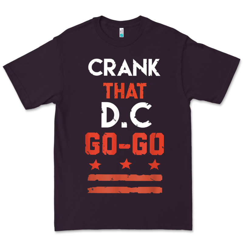 Vintage Washington D.c Crank That Go Go Music Design Gift. T Shirt Premium Tee by linhVisuals | Teevron