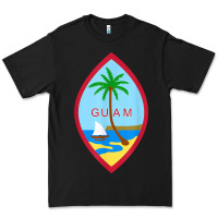 Guam Coat Of Arms Souvenir Gift Flag Chamorro T Shirt Premium Tee | Teevron