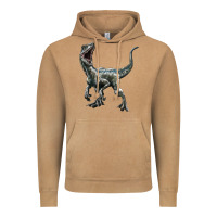 Vintage Camel Velociraptor Vintage Hoodie - LillyAllenDesigns