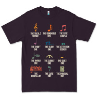 Plum musical notes symbol definition   humor musician t shirt Premium Tee - linhVisuals