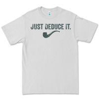 Dove Grey just deduce it funny sherlock holmes detective raglan baseball tee Premium Tee - linhVisuals