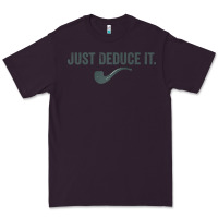Plum just deduce it funny sherlock holmes detective raglan baseball tee Premium Tee - linhVisuals