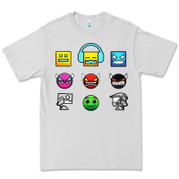 Dove Grey geometry dash insane Premium Tee - linhVisuals