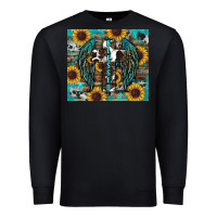 Black western blessed sunflower's Premium Sweatshirt - RanaPortraitStore