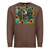 Chestnut western blessed sunflower's Premium Sweatshirt - RanaPortraitStore