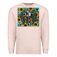 Pale Pink western blessed sunflower's Premium Sweatshirt - RanaPortraitStore