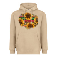 Mushroom sunflower leopard serape patch Heavyweight Hoodie - Jasminsmagicworld