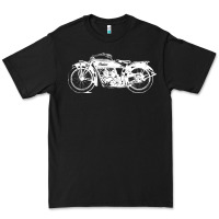 Black indian scout motorcycle Premium Tee - linhVisuals