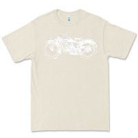 Bone indian scout motorcycle Premium Tee - linhVisuals