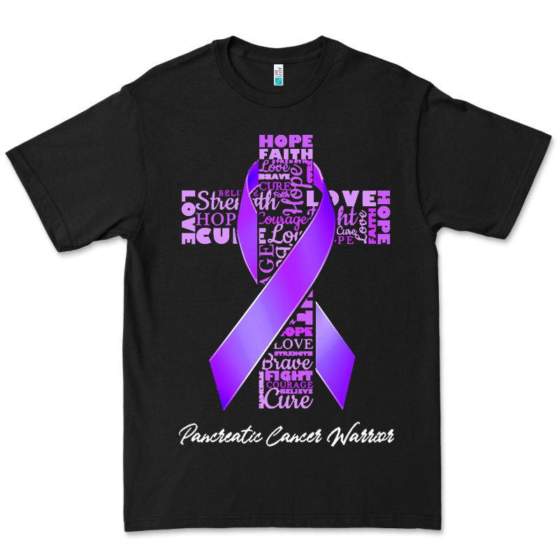 Pancreatic Cancer T Shirtfaith Hope Love Pancreatic Cancer Warrior T S Premium Tee by linhVisuals | Teevron