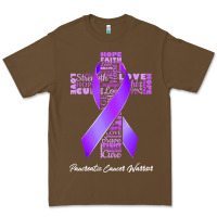Cacao pancreatic cancer t shirtfaith hope love pancreatic cancer warrior t s Premium Tee - linhVisuals