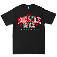 Black miracle on ice Premium Tee - linhVisuals