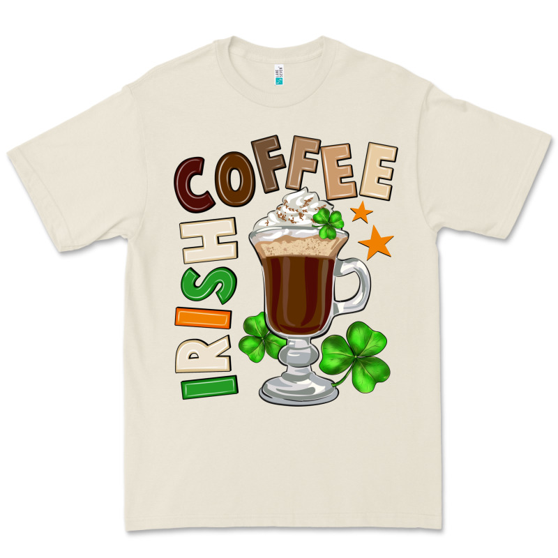 Irish Coffee St. Patrick's Day Premium Tee by FaDigitalArtStudio | Teevron