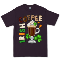 Plum Irish coffee St. Patrick's Day Premium Tee - FaDigitalArtStudio