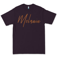 Plum womens melanin for black history v neck t shirt Premium Tee - linhVisuals