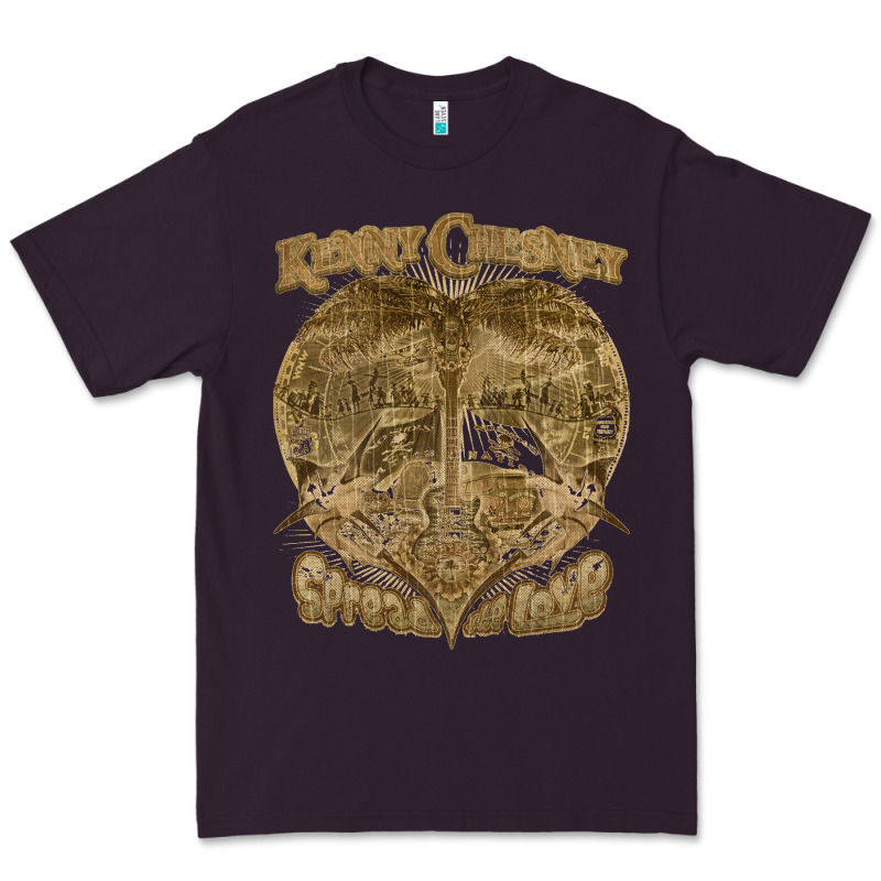 Kenny Chesney Vintage Art Premium Tee by linhVisuals | Teevron