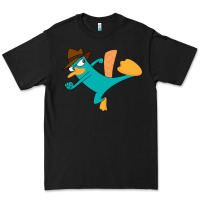 Black perry the platypus Premium Tee - linhVisuals