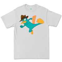Dove Grey perry the platypus Premium Tee - linhVisuals