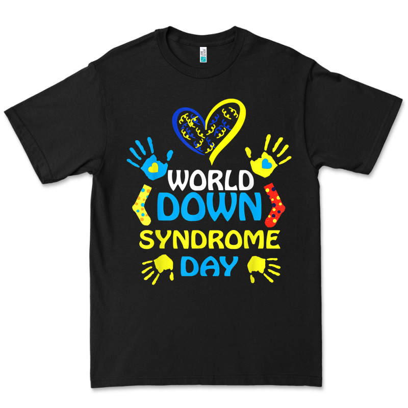 World Down Syndrome Day T Shirt Support And Awareness 3.21 T Shirt Premium Tee by linhVisuals | Teevron