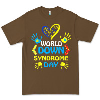 Cacao world down syndrome day t shirt support and awareness 3.21 t shirt Premium Tee - linhVisuals