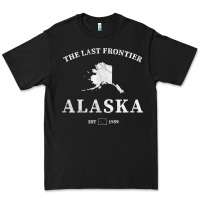Black alaska the last frontier t shirt Premium Tee - linhVisuals