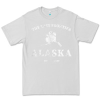 Dove Grey alaska the last frontier t shirt Premium Tee - linhVisuals