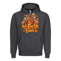 Smoke Pumpkin queen Fall black girl sneakers Zipper Hoodie - RanaPortraitStore
